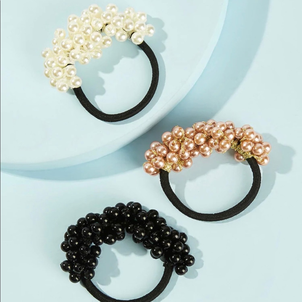 Adorable Beaded Hair Ties